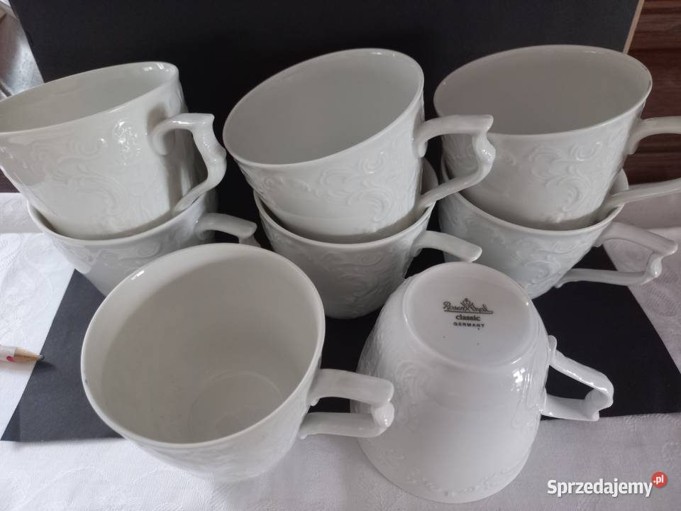 Rosenthal Sanssouci filiżanka biała porcelana Gryfino