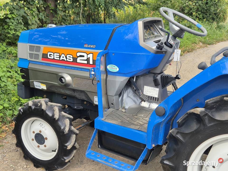 Traktorek traktor ISEKI TG21F 21 4x4 Wspomaganie Małuszyn