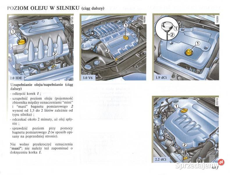 Renault LAGUNA II instrukcja obsługi 250 stron Rzeszów