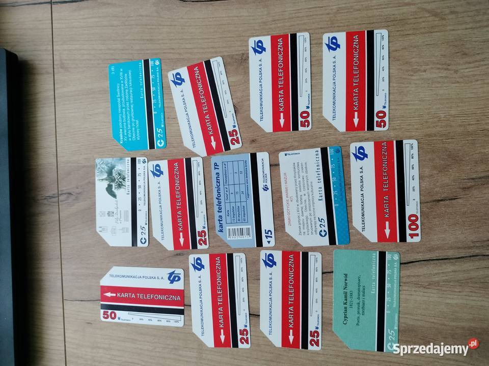 Karty telefoniczne lata 90 9