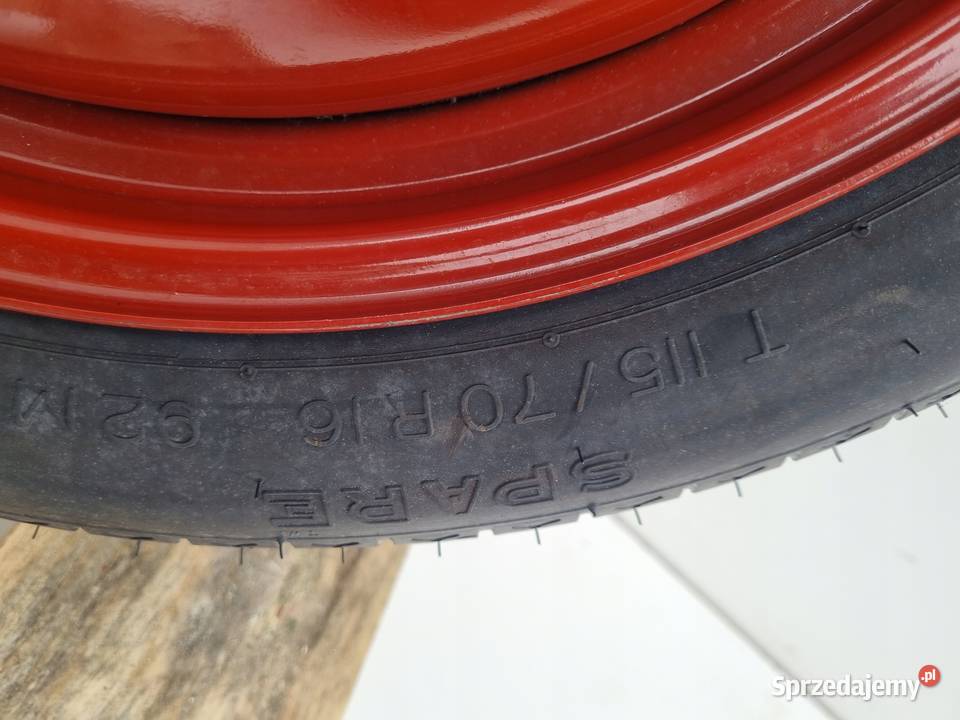 KOŁO DOJAZDOWE Saab 95 I dojazdówka 11570 R16 Chełm