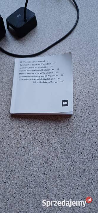 Smartwatch Xiaomi Mi Watch Lite czarny