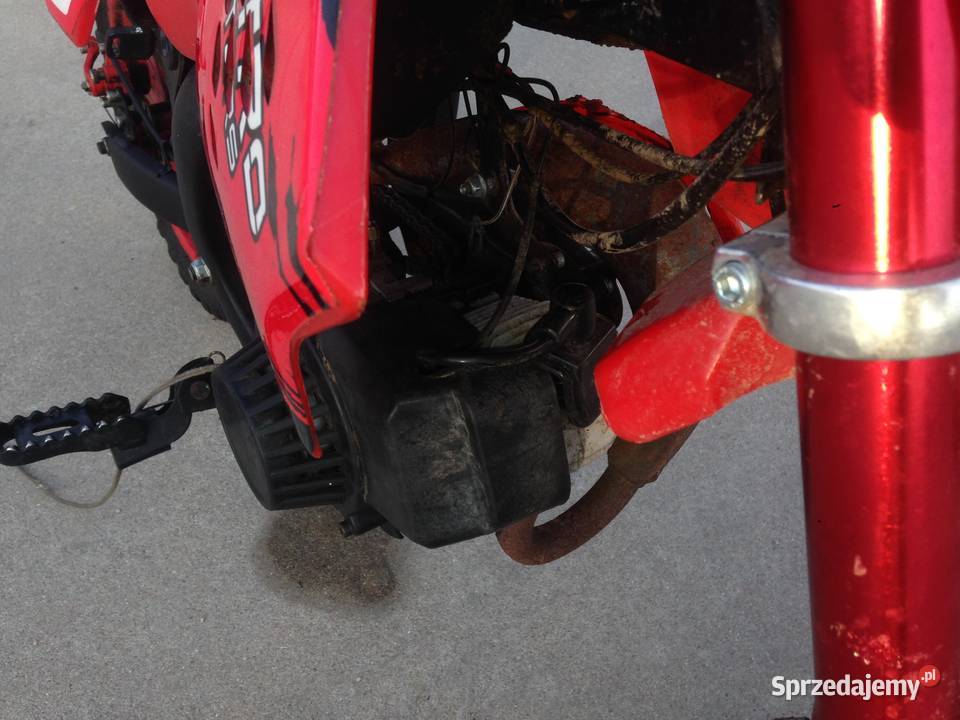 Mini Cross 50cc nieuszkodzony Biała Piska