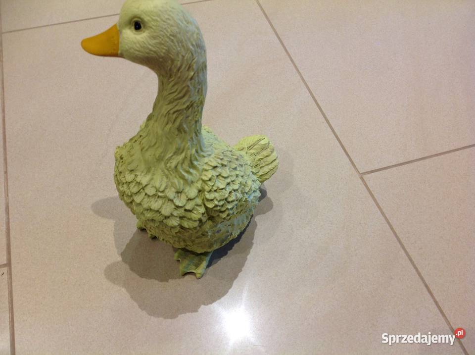 Żółta Gęś Kaczka Kaczuszka Figurki i rzeźby Nowa Sól