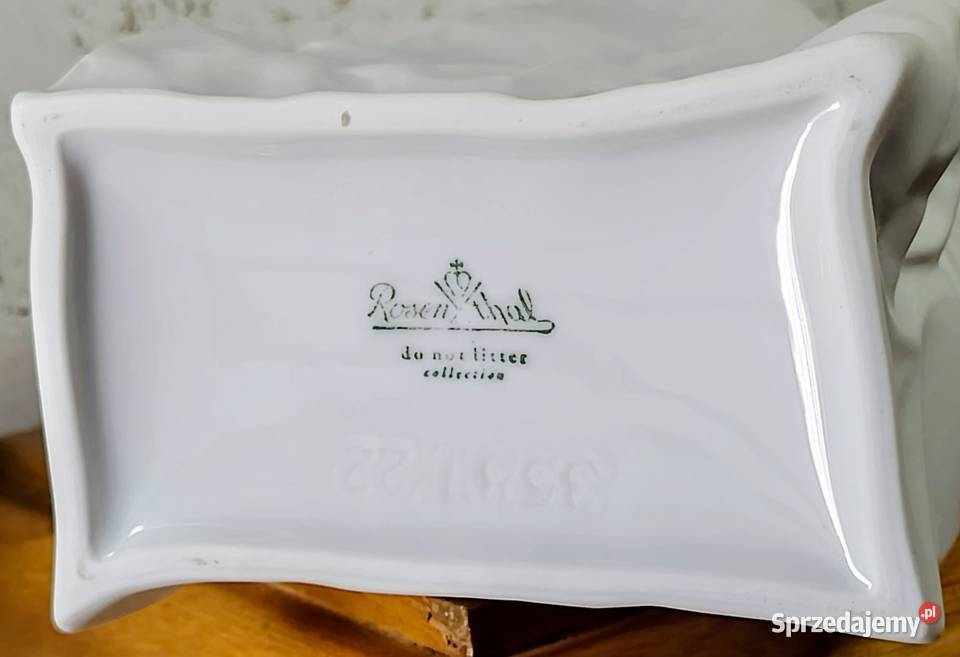 Wazon Rosenthal design papierowa torebka Paper Radłów