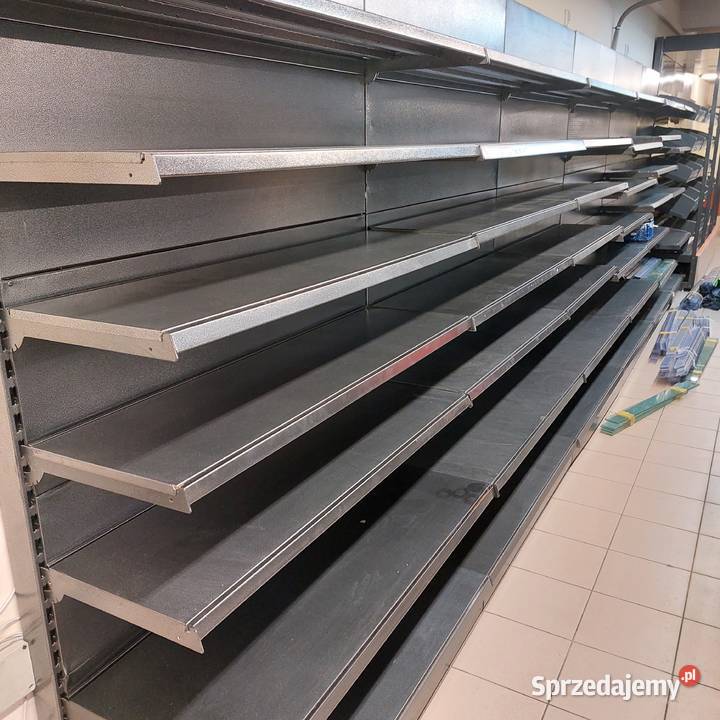 Regały sklepowe antracytowe różne rodzaje Limanowa