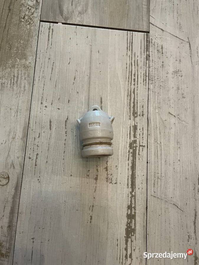 Oprawka porcelanowa E27 podwieszana Chudów