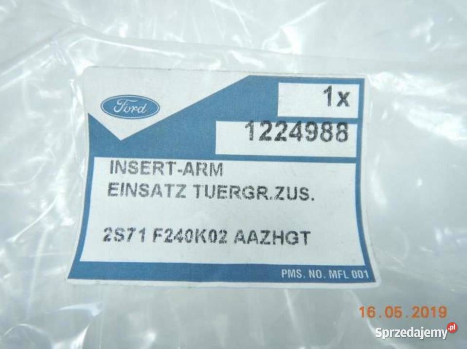 ZAŚLEPKA DRZWI PRZÓD FORD MONDEO 0007 1224988