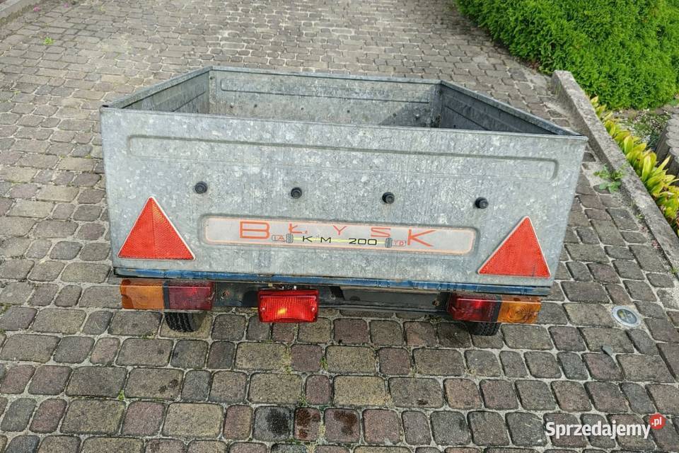 Przyczepka błysk 2000 Wodzisław Śląski