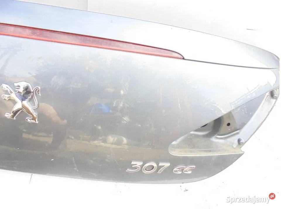 PEUGEOT 307 CC CABRIO kompletna klapa tylna tył sprzedam