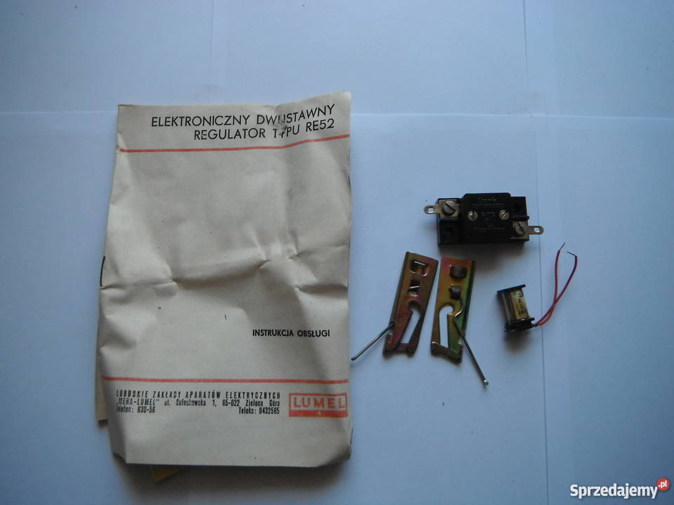 RE52 regulator temperatury 0100C Lumel do Pt100 Chlewiska