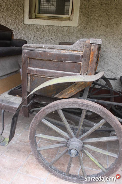 Bryczka konna polowiec do remontu Brzeg