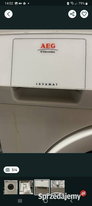 Pralka AEG Lavamat 6 Pralki i suszarki Pralki i suszarki Kórnik sprzedam