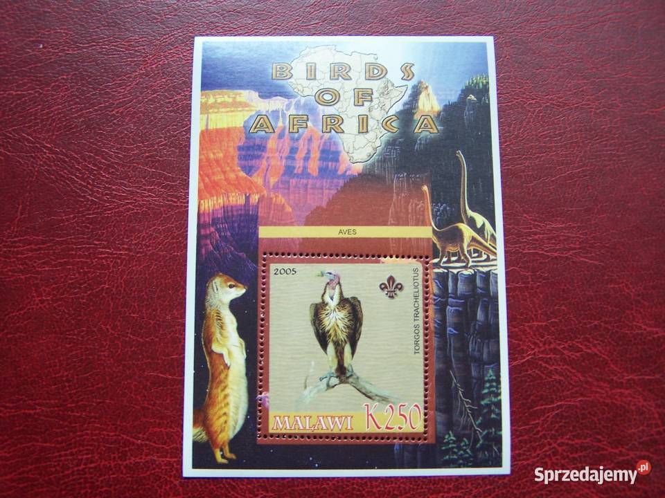 Malawi 2005 MNH Fauna Ptaki Afryki 6 Tychy