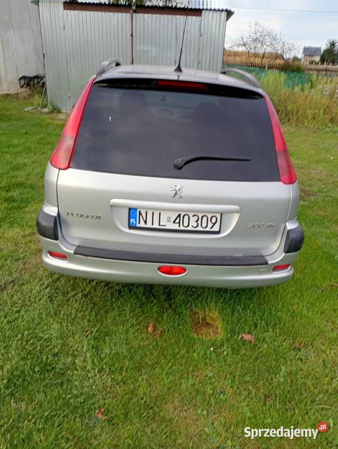 Peugeot 206sw 20 HDi Biała sprzedam
