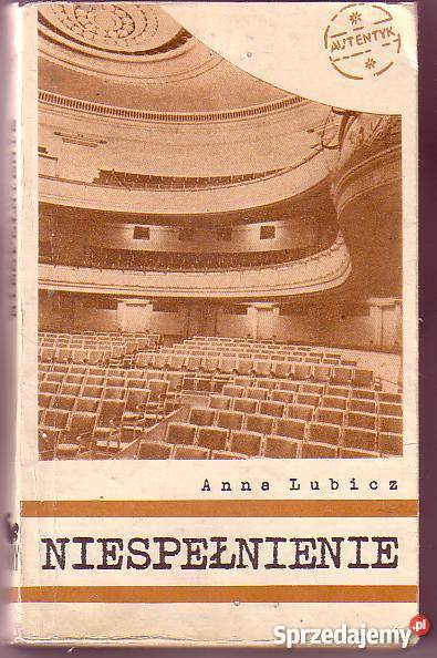 7913 NIESPEŁNIENIE ANNA LUBICZ