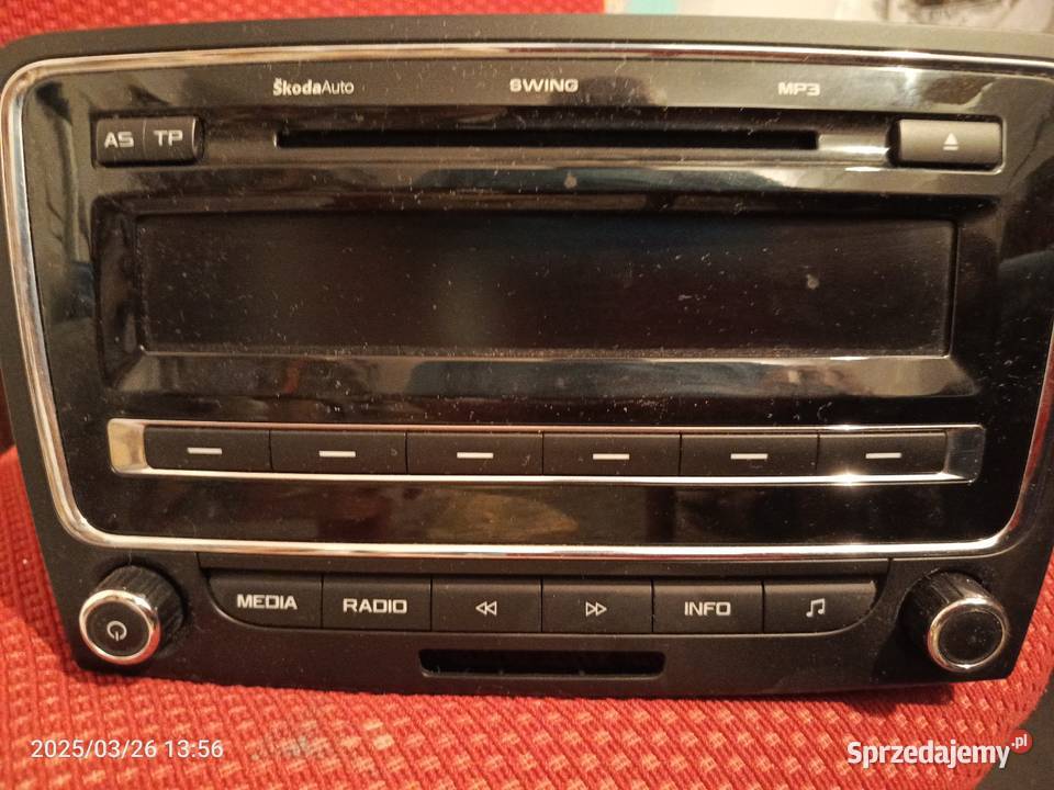 RADIO SKODA SUPERB II SWING 3T0035161B CB radia Katowice sprzedam