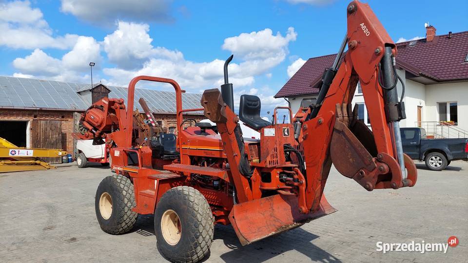 Koparka łańcuchowa pługoukładacz Ditch Witch Sochaczew