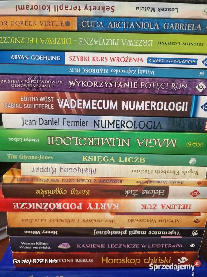 Książki ezoteryczne UNIKATY Skierniewice