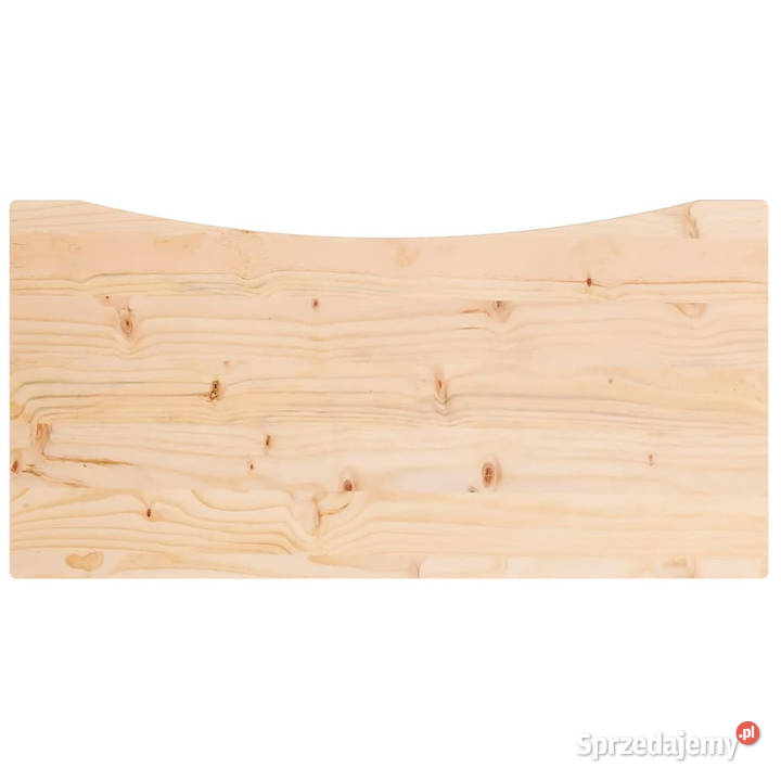 Blat biurka 80x40x25 lite drewno sosnowe Warszawa