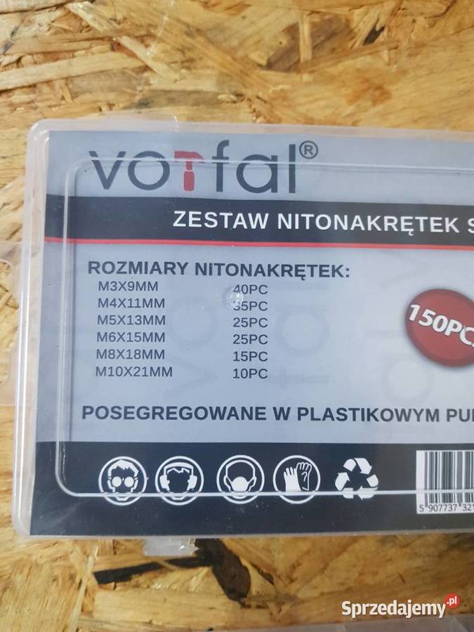 NITONAKRĘTKI STALOWE M3 M5 M6 M8 M10 150 Głogowa