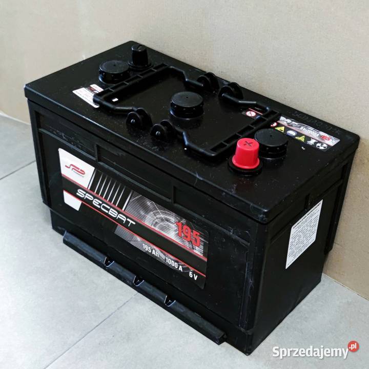 Akumulator Specbat AGRO 6V 195Ah 1000A Lubartów