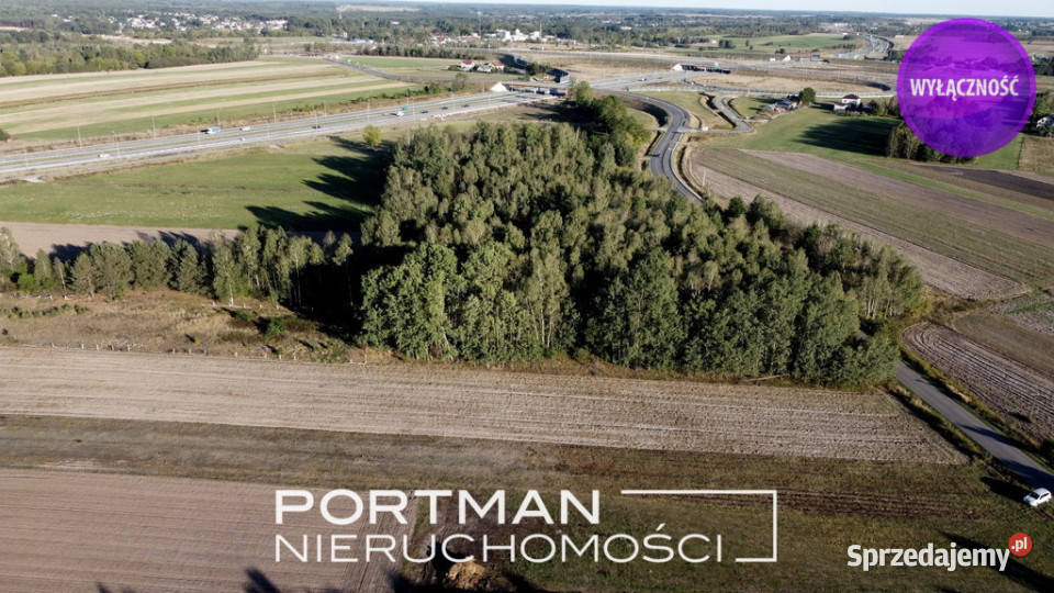 Bezpośrednio trasie S17 budowlana Bocian sprzedam