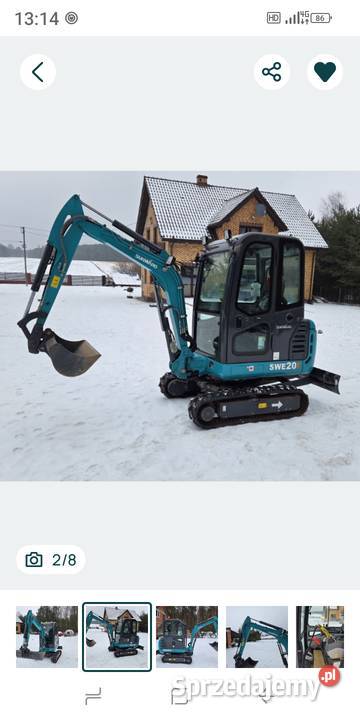 Minikoparka Sunwart SWE 20F Koskowice