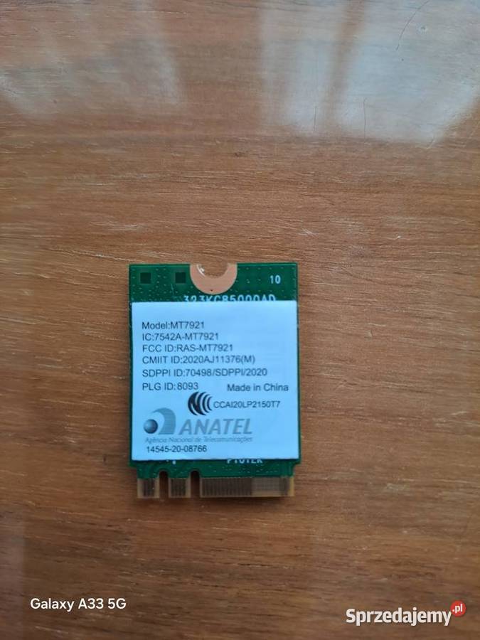 Karta WiFi MediaTek Model MT7921