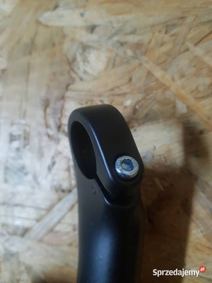 Rogi rowerowe czarne 110mm długi na 21 mm otwór wielkopolskie
