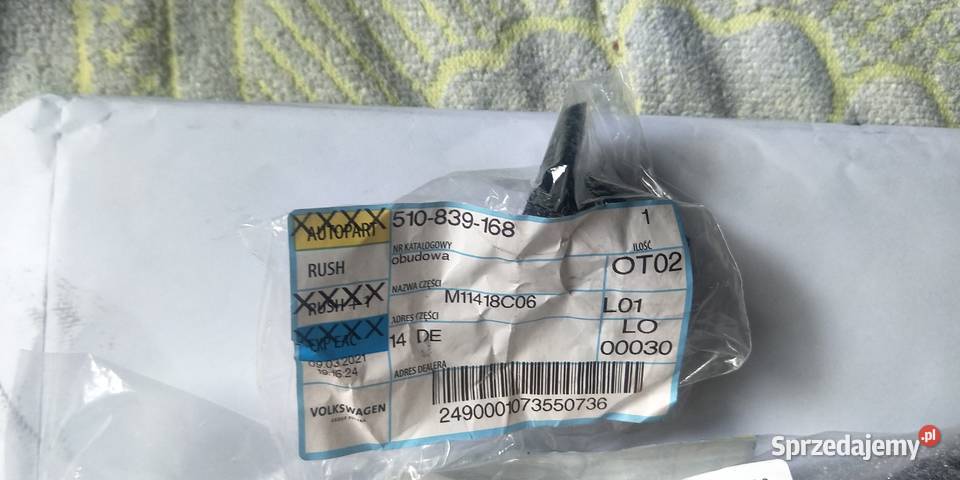 VW Passat B8 klamka KSSY dotykowazaślepka