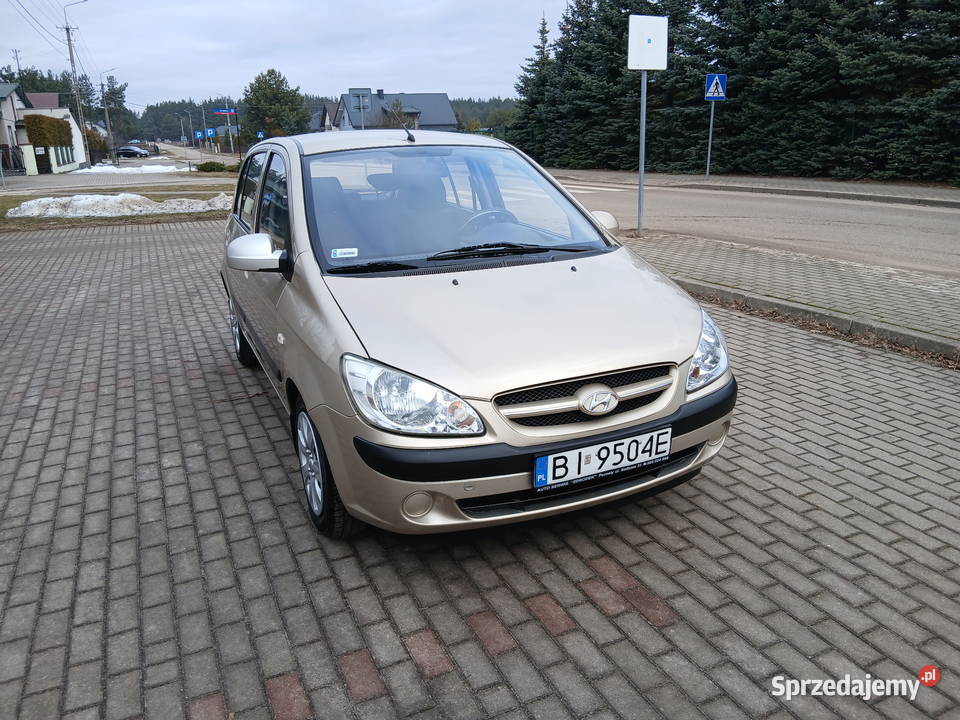 Hyundai getz 2008 salonowy klimatyzacja Ciechanowiec