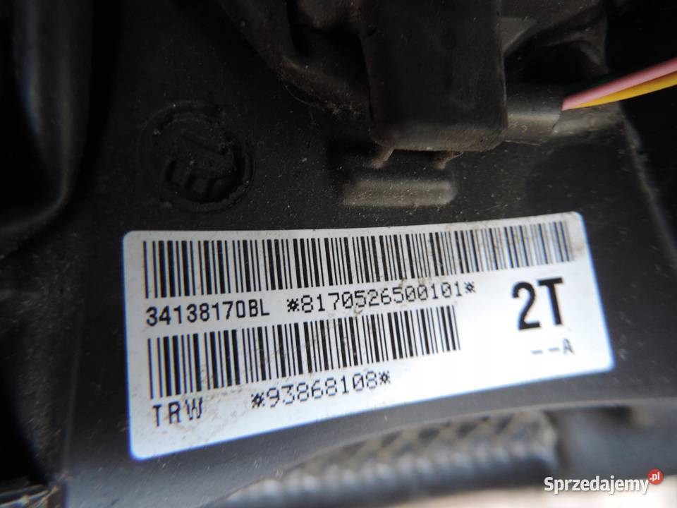 Opel Vivaro II B Kierownica 93868108 sprzedam