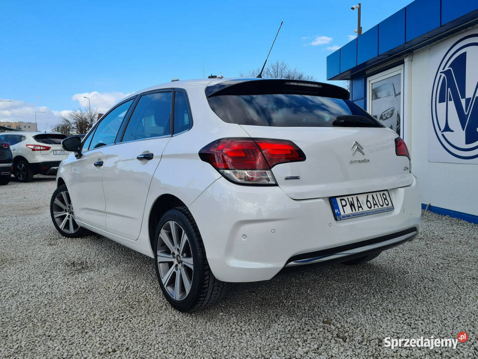 Citroen C4 SzklanyDach Navi Xenon 2xPDC Półskóry czujnik martwego pola Wągrowiec