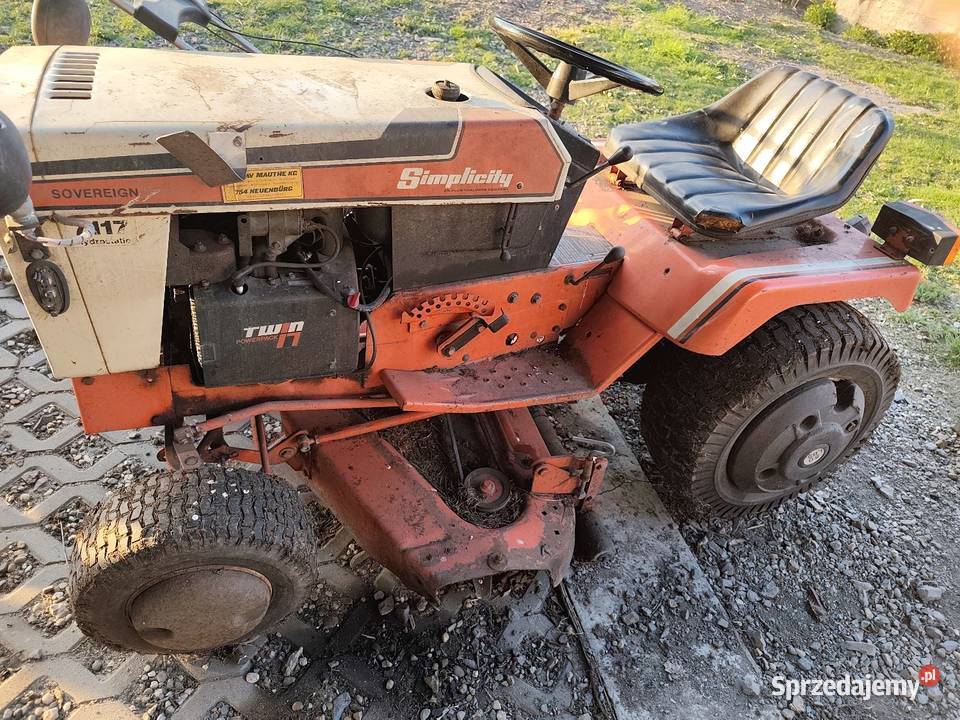 Traktorek kosiarka simplicity