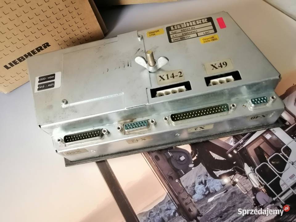 Liebherr panel dotykowy Rok produkcji 2008 Kujawy sprzedam