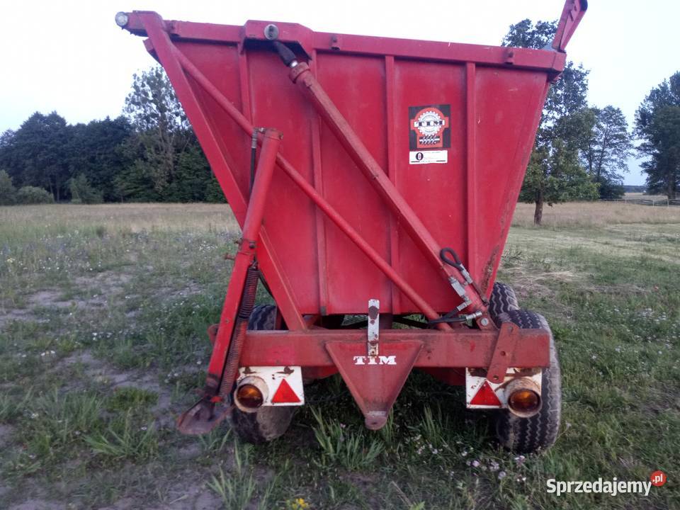 Przyczepa wywrotka 6 t Tim Przyczepy rolnicze mazowieckie Radom