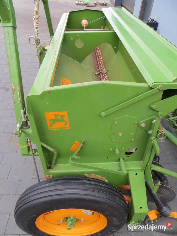 Siewnik do zboża Amazone D825 SUPER talerzowy nieuszkodzony wielkopolskie