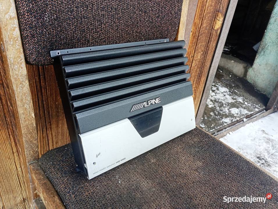 Wzmacniacz samochodowy 1 kanałowy monoblok