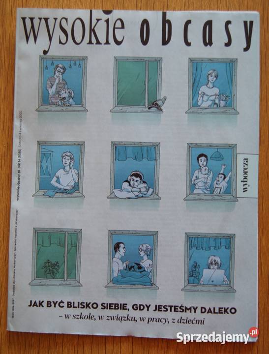 Wysokie Obcasy 14 1080 rysunek Joanny Krótkiej Rok wydania 2020 Parczew