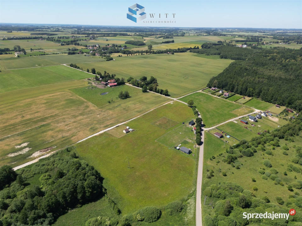 sprzedaży gruntu 1013m2 Dziśnity