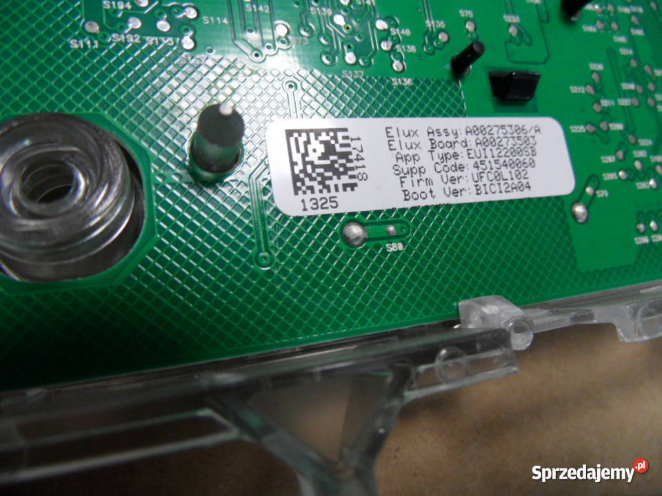 panel sterujacy pralki electrolux EWS1052EDU