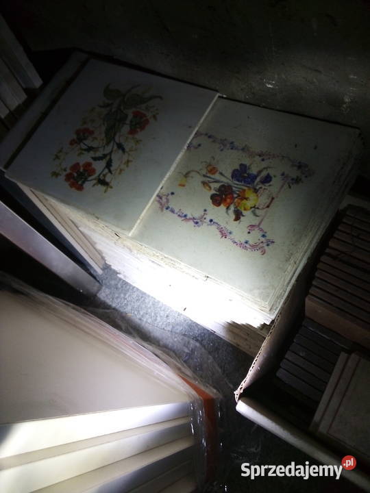 glazura plytki prl cienkie Lazury Warszawa