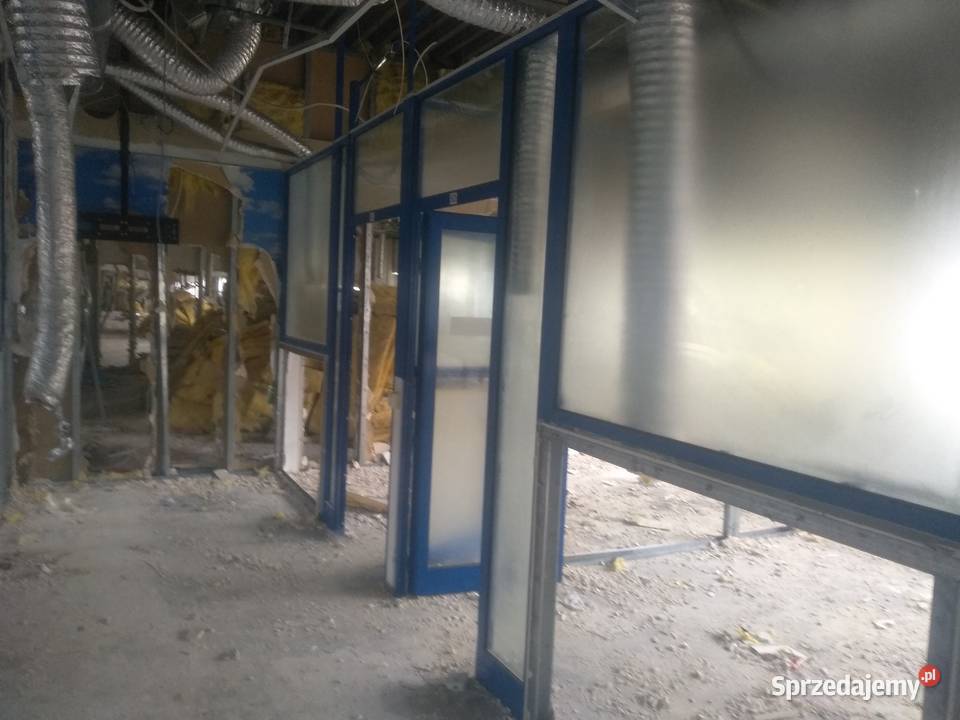 Witryna Aluminiowa z drzwiami mazowieckie Warszawa