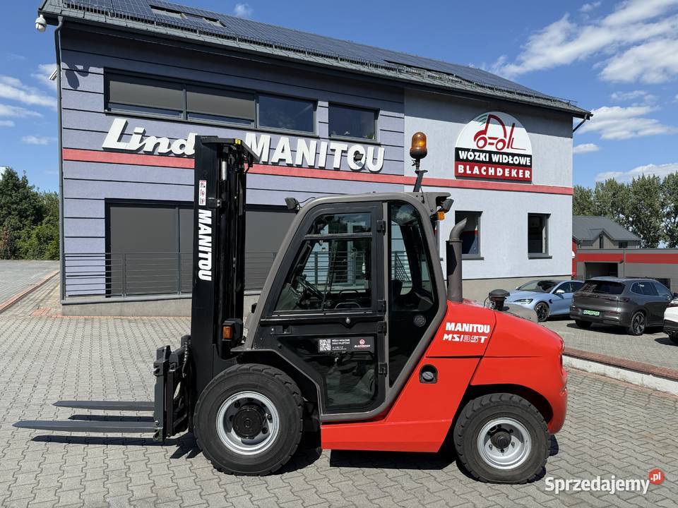 Wózek widłowy Manitou MSI 35 T Duplex pozycjoner Manitou małopolskie Mogilany sprzedam