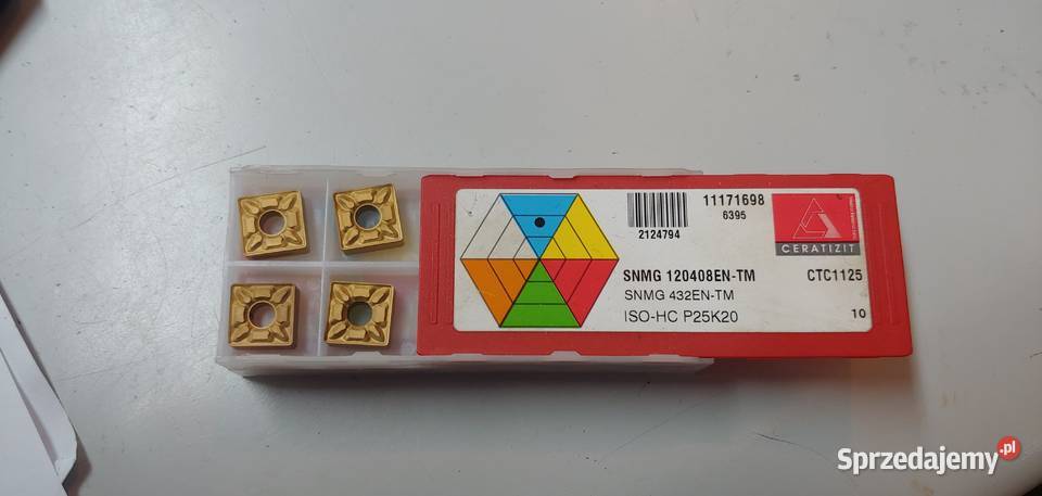 Płytki SNMG 120408ENTM CTC1125