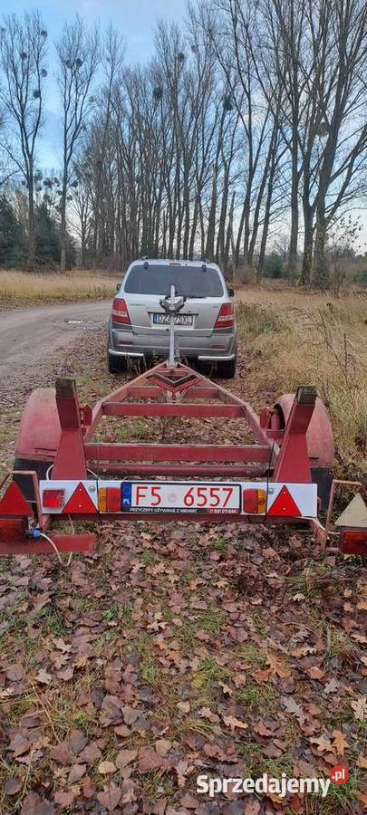 Przyczepa podlodziowa dmc 750 450x120 z Żary