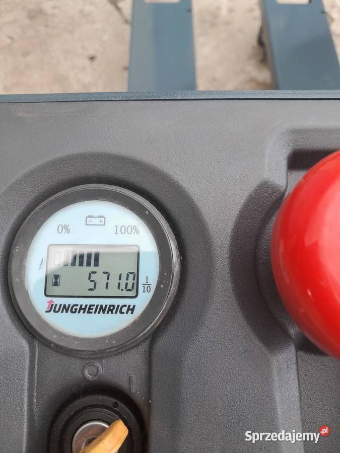 Wózek paleciak elektryczny Jungheinrich EJE M13 Bytom