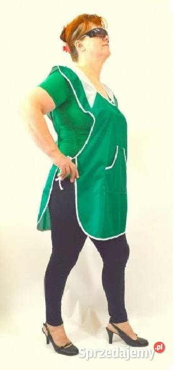 Fartuchy stylonowe zakładane głowę podomka Wronin sprzedam