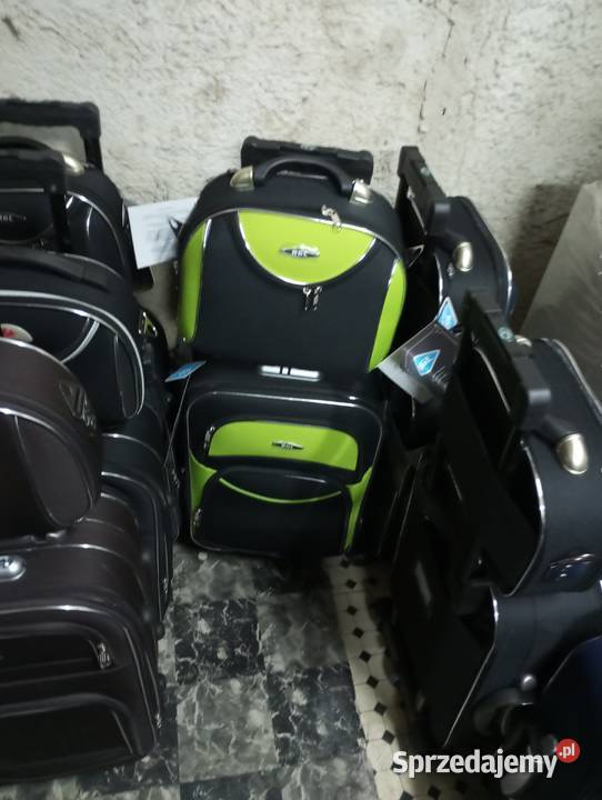 walizka kabinowa z kuferkiem z codury podróżna sprzedam